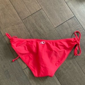 Hot pink rip curl bikini bottoms